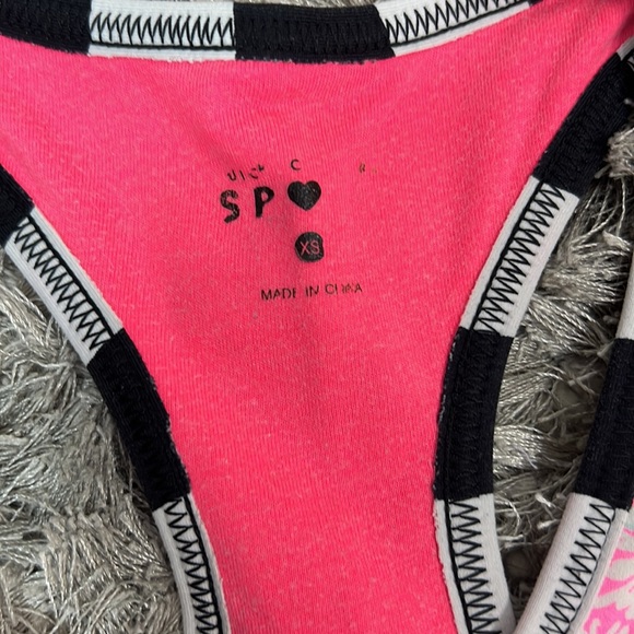 Juicy Couture Pink Floral Sports Bra - Picture 3 of 5